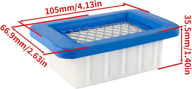 HUSWELL A226000032 PB-580T PB-580H Air Filter for Echo PB580T Tune Up Kit Backpack Leaf Blower PB580H pb 580t Parts Fuel Line Kit Spark Plug Fuel Filter Replace 90156Y - Image 4